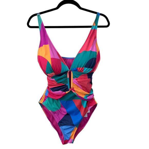 *SOLD* NWT! Bleu Rod Beattie Women's Molded One-Piece Swimsuit - Size 8 - Picture 3 of 7